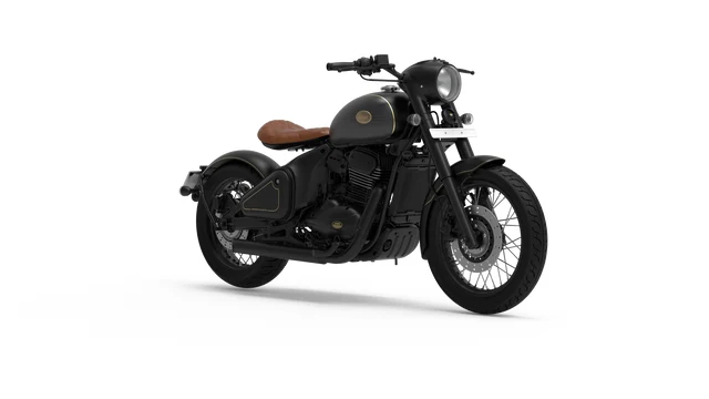Jawa Perak in Stealth Matte Black & Matte Grey